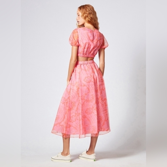 Staud Frieze Cropped Top and Mattia Skirt Set - Picture 3 of 12